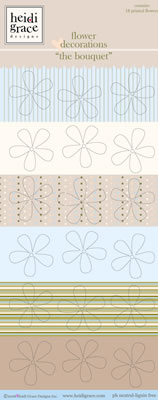 Heidi Grace - The Woodland - Plastic Flower Decorations  (sold in 3's)
